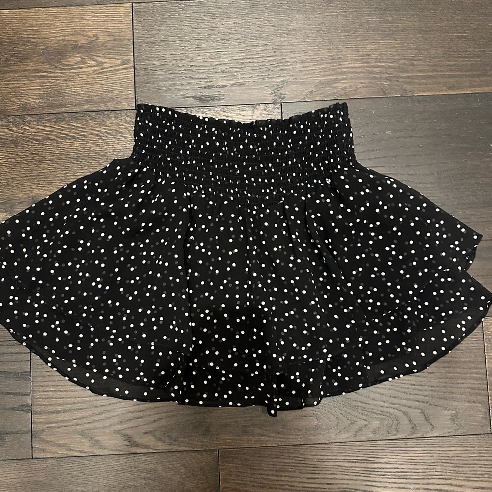 Urban Outfitters Black and White Skater Skirt